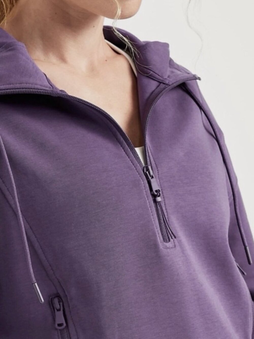 Old Navy Active Dynamic Fleece Hoodie & Wide Leg Pants Two-Piece Matched Set M - Picture 3 of 7